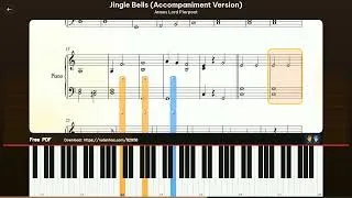 Thumbnail: Free Piano Sheet Jingle Bells (Accompaniment Version) by James Lord Pierpont