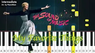 Thumbnail: [Intermediate] My Favorite Things - The Sound of Music | Piano Tutorial