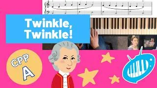 Thumbnail: Twinkle (+Variations) Piano Tutorial for Beginners