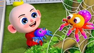 Thumbnail: Itsy Bitsy Spider Song 🕷️ Newborn Baby 👶 Nursery Rhymes & Kids Songs | PIB World