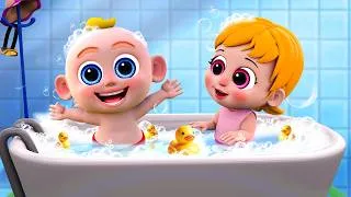 Thumbnail: It's Bath Time 🧼 Take a Bath Song 😊 Good Habits Song | Kids Songs & Nursery Rhymes | PIB World