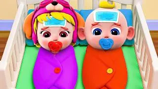 Thumbnail: Baby Got Sick | Taking Care of Baby | Sick Song + Kids Songs & Nursery Rhymes | PIB World