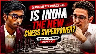 Thumbnail: IS INDIA THE NEW CHESS SUPERPOWER? | Praggnanandhaa Rameshbabu vs Fabiano Caruana | Chess Analysis