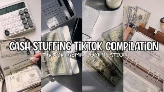 Thumbnail: Cash stuffing routine ♡ | satisfying money asmr compilation 💵✨