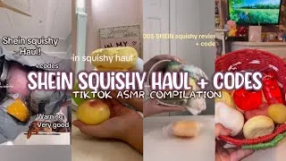 Thumbnail: 🤍 Shein squishy haul + codes | TikTok ASMR Compilation 