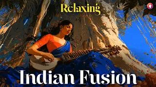 Thumbnail: Indian Instrumental Meditative Fusion | Sharvari Ketaki – Santoor & Tabla – Deep work and study