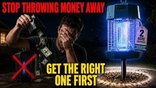 Thumbnail: DON’T BUY A BUG ZAPPER Before Watching This! (Top 5 Flowtron Reviews)