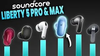 Thumbnail: WOW! soundcore Liberty 5 Pro & 5 Pro Max (VS the BEST)