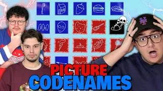 Thumbnail: We Played Codenames But Every Wrong Guess Shocks Us