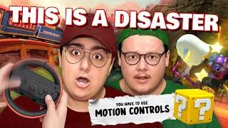 Thumbnail: This Is Why Using Motion Controls Is The WORST Way To Play Mario Kart! | BEERIO