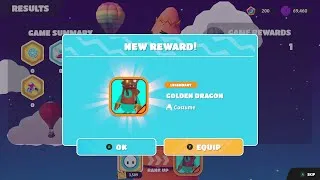 Thumbnail: Golden Dragon Costume Unlocked In Fall Guys