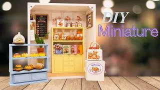Thumbnail: DIY Miniature House - Bear & Bun Bakery – Little Window Series | Relaxing Craft Video