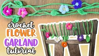 Thumbnail: How to Crochet a Flower Garland | Perfect for 10x10 Market Tents & Home Decor!