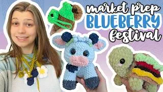 Thumbnail: Blueberry Festival Market Prep | New Patterns, Inventory, & Mock Setup!  Biggest Event All Year!