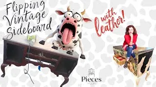 Thumbnail: How Leather Can Transform Old Furniture into a Masterpiece! (AND will sell for thousands)