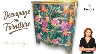 Thumbnail: Master Furniture Decoupage in One Furniture Upcycling Tutorial!