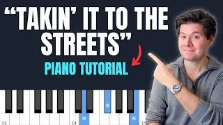 Thumbnail: How To Play "Takin' It To The Streets" // Doobie Brothers Piano Tutorial