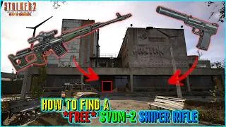Thumbnail: ☢️STALKER 2: FREE 100% SVDM-2 Sniper Rifle & Suppressed UDP Pistol in Rostok! 🏢🎯