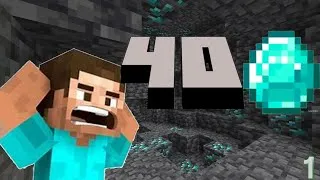 Thumbnail: Getting over 40 Dimaonds in Minecraft Ep 1