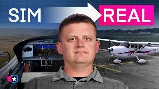 Thumbnail: He Trained Only in a Simulator. Then We Gave Him a Real Airplane | Flying New Guy