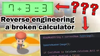 Thumbnail: What's up with the Pokémon BDSP calculator? - Reverse engineering and code review