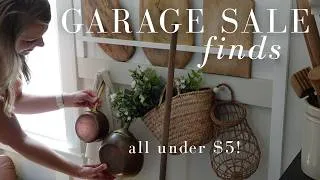 Thumbnail: Garage Sale Finds All Under $5!