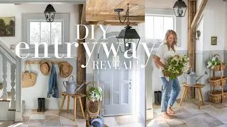 Thumbnail: New DIY Tile Entryway Reveal with Beautiful Cottage Decor!