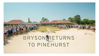 Thumbnail: Bryson returns to Pinehurst to receive his plaque
