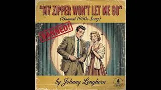 Thumbnail: MY ZIPPER WON'T LET ME GO (Banned 1950s Song) by Johnny Longhorn | 50s Rock & Roll Parody