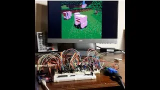 Thumbnail: Playing Minecraft on a Breadboard VGA Generator (ft Arduino)