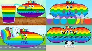Thumbnail: Battery Overcharging With Drinking Rainbow Compilation | Battery Animation
