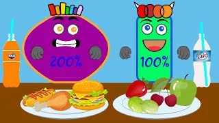 Thumbnail: Battery Overcharging | GOOD vs BAD FOR THE BODY | Asmr Mukbang Animation
