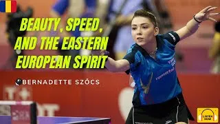 Thumbnail: 🎧 PING PONG DREAMS – EPISODE 24 | BERNADETTE SZŐCS  | BEAUTY, SPEED & THE EASTERN SPIRIT