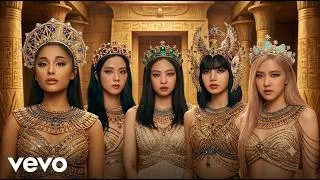 Thumbnail: BLACKPINK x Ariana Grande — CLEOPATRA (ft. Jennie, Lisa, Jisoo, Rosé, Ariana Grande)