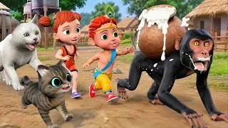Thumbnail: Chintu Chinki ki Janmashtami | Janmashtami ki video | chintu aur chinki cartoon | kaddu paddu vines