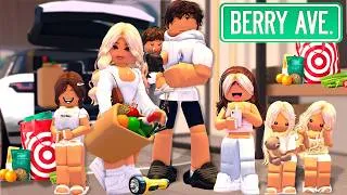 Thumbnail: A HURRICANE IS COMING! BIG FAMILLY EMERGENCY PREP + GROCERY SHOPPING *VOICED* BERRY AVENUE ROBLOX