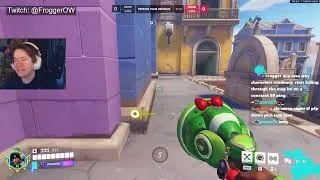Thumbnail: EMONGG SHOCKED BY ORISA ULT RADIUS! | Daily Overwatch 2 Moments!