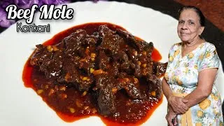 Thumbnail: Goan Style Beef Mole | Beef Pickle | Konkani Video By Chef Pinto's Mom 