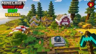Thumbnail: I Built the COZIEST Village EVER in Hardcore Minecraft! (Hardcore Series EP-2 in Hindi)