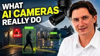 Thumbnail: AI Security Cameras Explained: What Can They Actually Do?