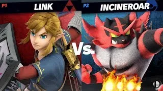Thumbnail: Super Smash Bros. Ultimate: Online 1v1 - Link VS Incineroar