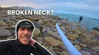 Thumbnail: I tried to handle the most dangerous surf session of the season.