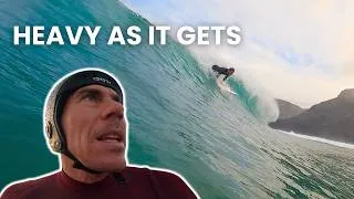 Thumbnail: I found something really strange while surfing scary waves in Portugal.