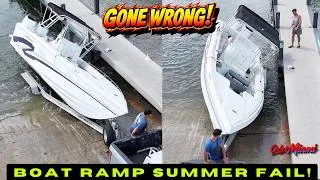 Thumbnail: BOAT RAMP DISASTER! PAINFUL BOAT RETRIEVAL GONE WRONG!