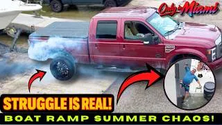 Thumbnail: BOAT RAMP CHAOS! DOCKING GOES COMPLETELY WRONG!