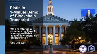 Thumbnail: Pistis.io 1 minute product demo for GSV Cup 2021