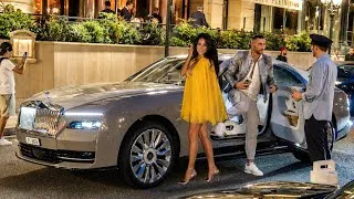 Thumbnail: PHILIPP PLEIN Family Arriving with their ROLLS ROYCE SPECTRE at Hotel de Paris in Monaco!!