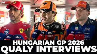Thumbnail: F1 Drivers Post Qualifying Interviews | Hungarian Grand Prix 2026