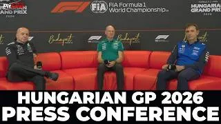 Thumbnail: F1 Team Principals Press Conference | Hungarian Grand Prix 2026