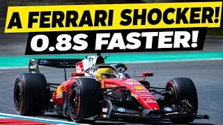Thumbnail: 🚨🔥 FERRARI UNLOCKED 0.8 SECONDS! THE SF-26 IS SCARING EVERYONE while MERCEDES CANCELS the W17!